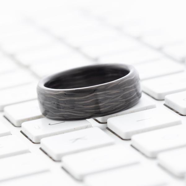 Carbon Fiber Ring and Pendant Bundle - Patrick Adair Designs