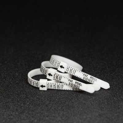 Australian A-Z, 1+6 Finger Gauge Ring Sizer Half Sizes - Pod Jewellery