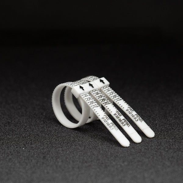 Ring Sizer Stick - Aluminum - Stepped —