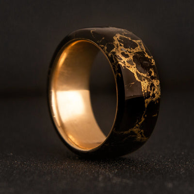 The Heretic | Trustone and Gold Ring - Patrick Adair Designs