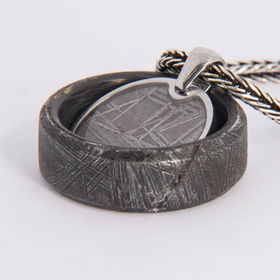 Meteorite Ring and Pendant Bundle - Patrick Adair Designs