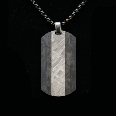 Gibeon Meteorite Necklace | Made In Earth AU