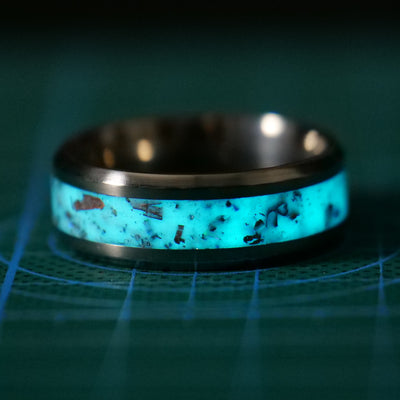 Angel Dust Glowstone Ring - Patrick Adair Designs