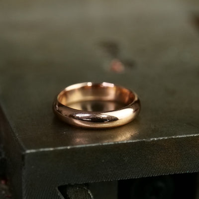 Pure Rose Gold Ring - Patrick Adair Designs