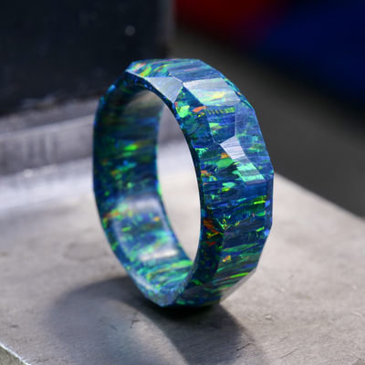 Dragon Scale Opal Ring - Patrick Adair Designs