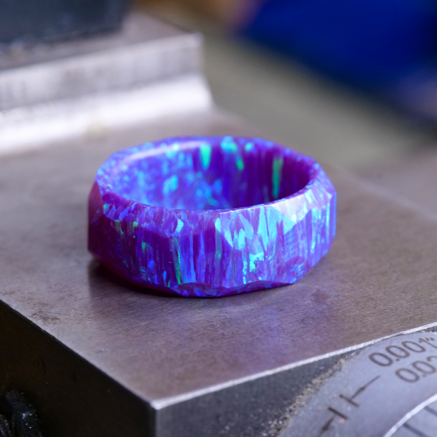 Lavender Purple Opal Ring - Patrick Adair Designs