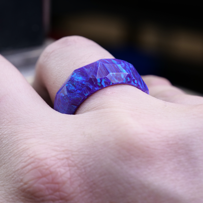 Lavender Purple Opal Ring - Patrick Adair Designs