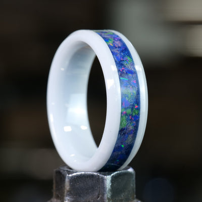 Northern Lights Glowstone Ring - Patrick Adair Designs