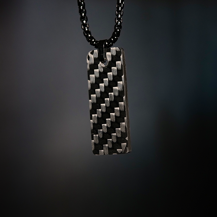 Carbon Fiber Ring and Pendant Bundle Patrick Adair Designs