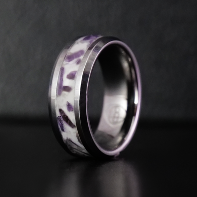 Custom Birthstone Ring with Glowstone - Patrick Adair Designs