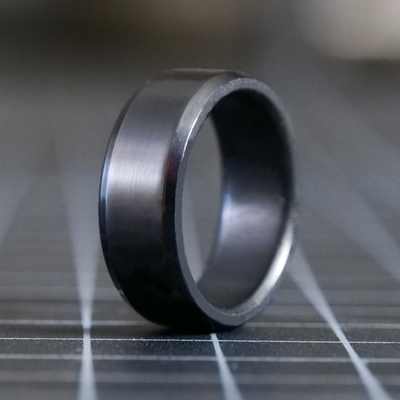Black Titanium Ring - Patrick Adair Designs