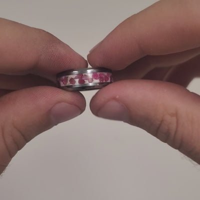 July Birthstone Ring | Ruby Glowstone Ring