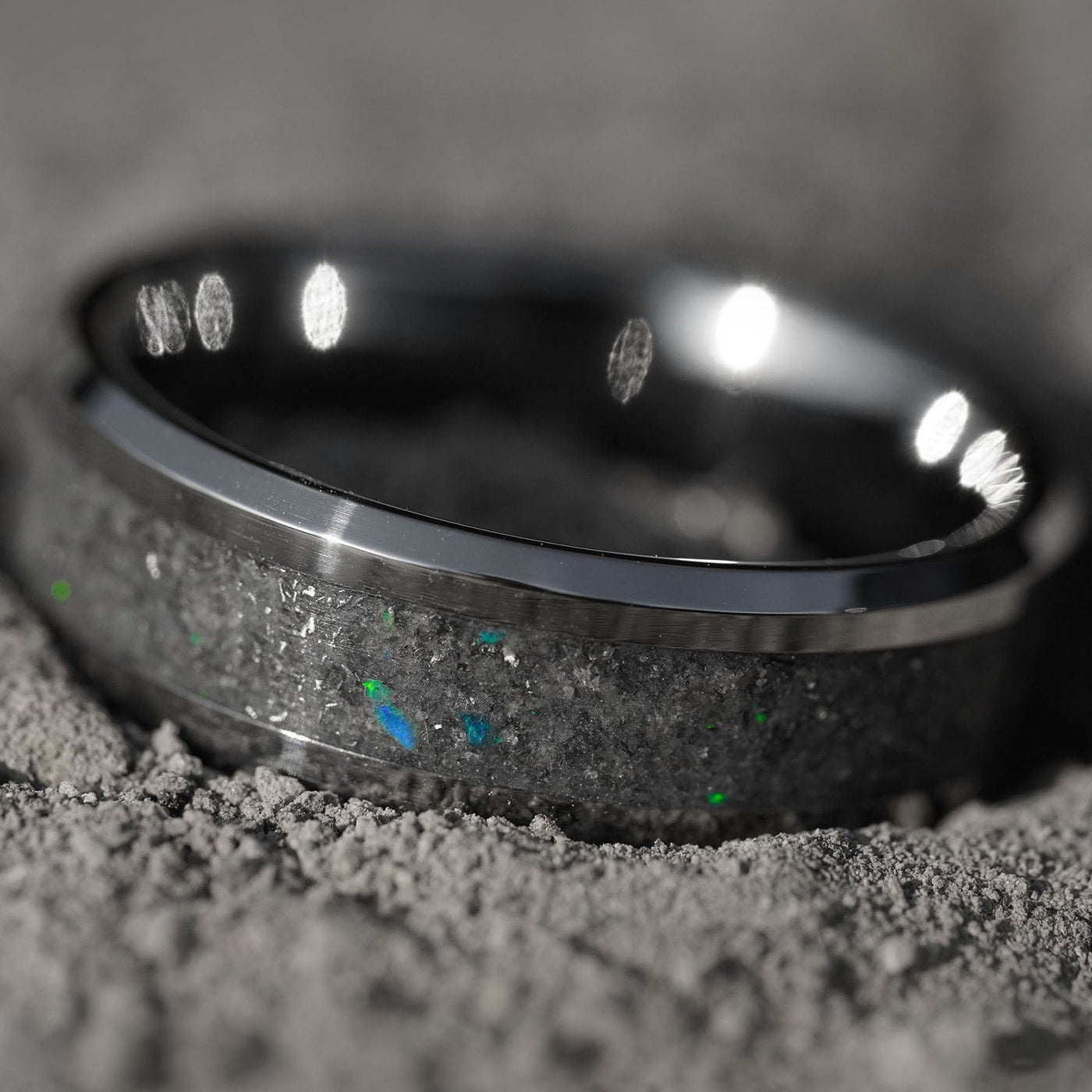 Black diamond dust ring Clearance
