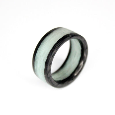 Radiance Carbon Fiber Glow Ring - Patrick Adair Designs