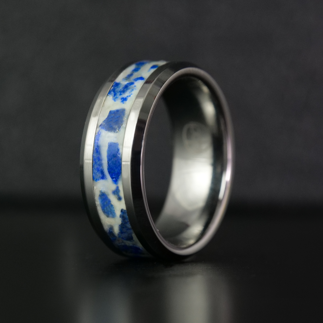 Custom Birthstone Ring with Glowstone Patrick Adair Designs