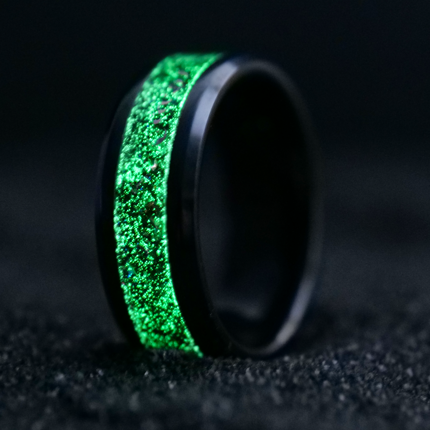 Radiant Blackout Glowstone Ring - Patrick Adair Designs